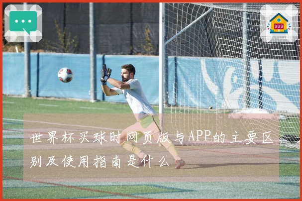 世界杯买球时网页版与APP的主要区别及使用指南是什么